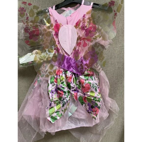 HYDE AND EEK KIDS FLOWER FAIRY COSTUME DRESS, SIZE M - - Picture 2 of 2